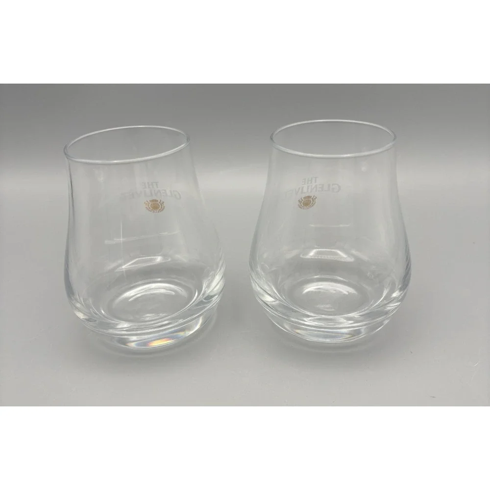 The Glenlivet Scotch Whiskey - Set of 2 Glasses Whiskey Bourbon Scotch